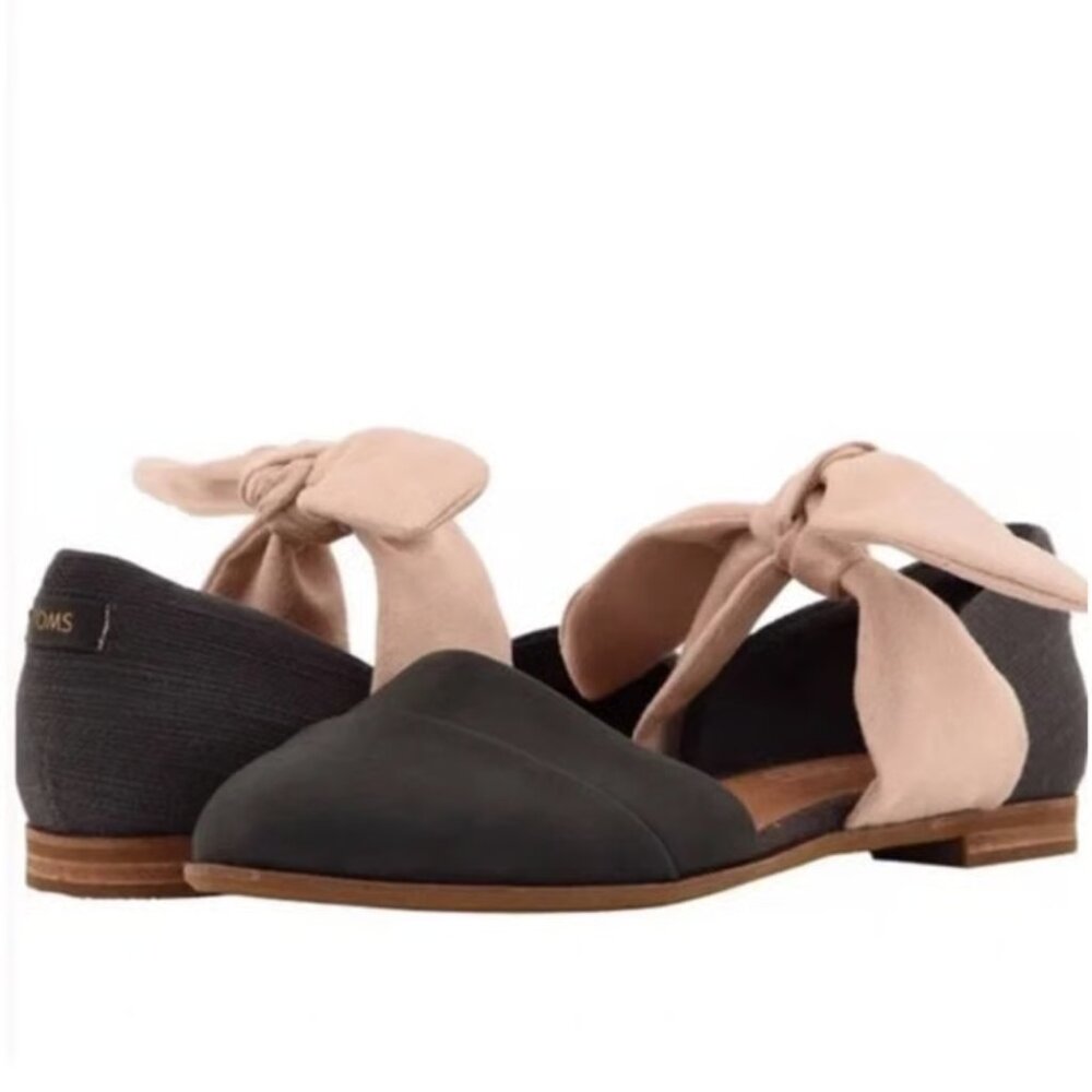 Toms Jutti D'Orsay Bow Tie Flats - 7 NIB